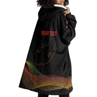 Personalized South Africa Black History Month Wearable Blanket Hoodie Live It Learn It Make It - Wonder Print Shop