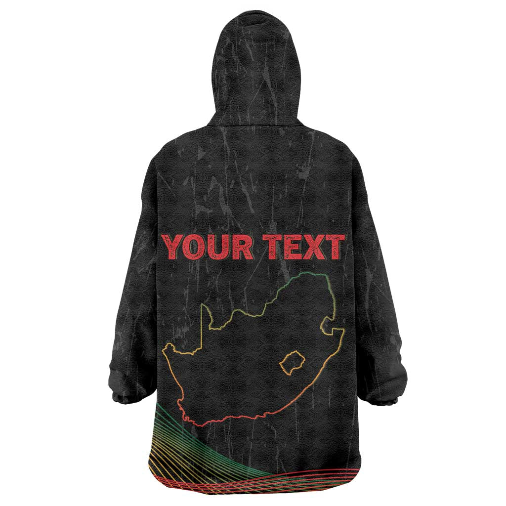 Personalized South Africa Black History Month Wearable Blanket Hoodie Live It Learn It Make It - Wonder Print Shop