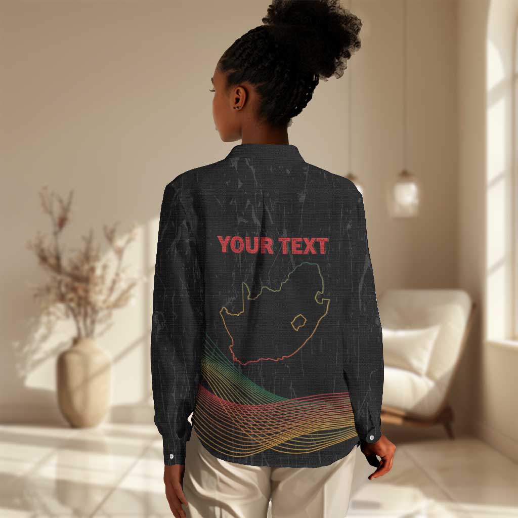 Personalized South Africa Black History Month Women Casual Shirt Live It Learn It Make It - Wonder Print Shop