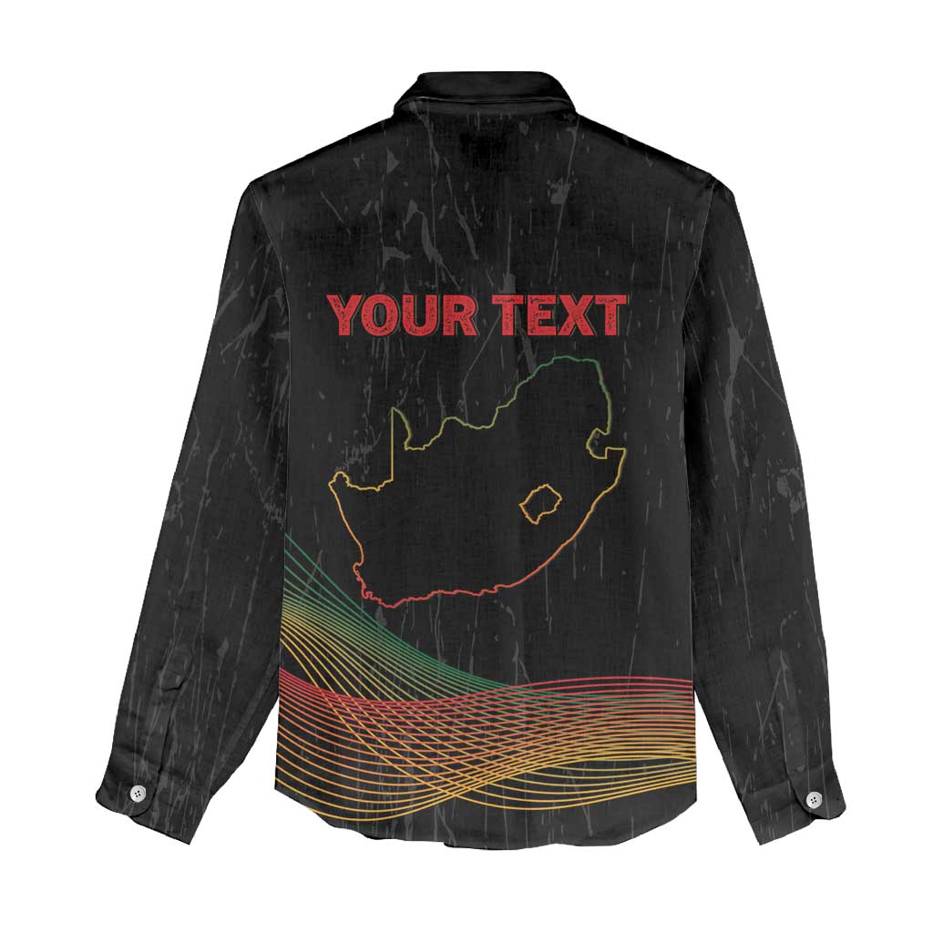 Personalized South Africa Black History Month Women Casual Shirt Live It Learn It Make It - Wonder Print Shop