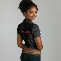 Personalized South Africa Black History Month Women Polo Shirt Live It Learn It Make It - Wonder Print Shop