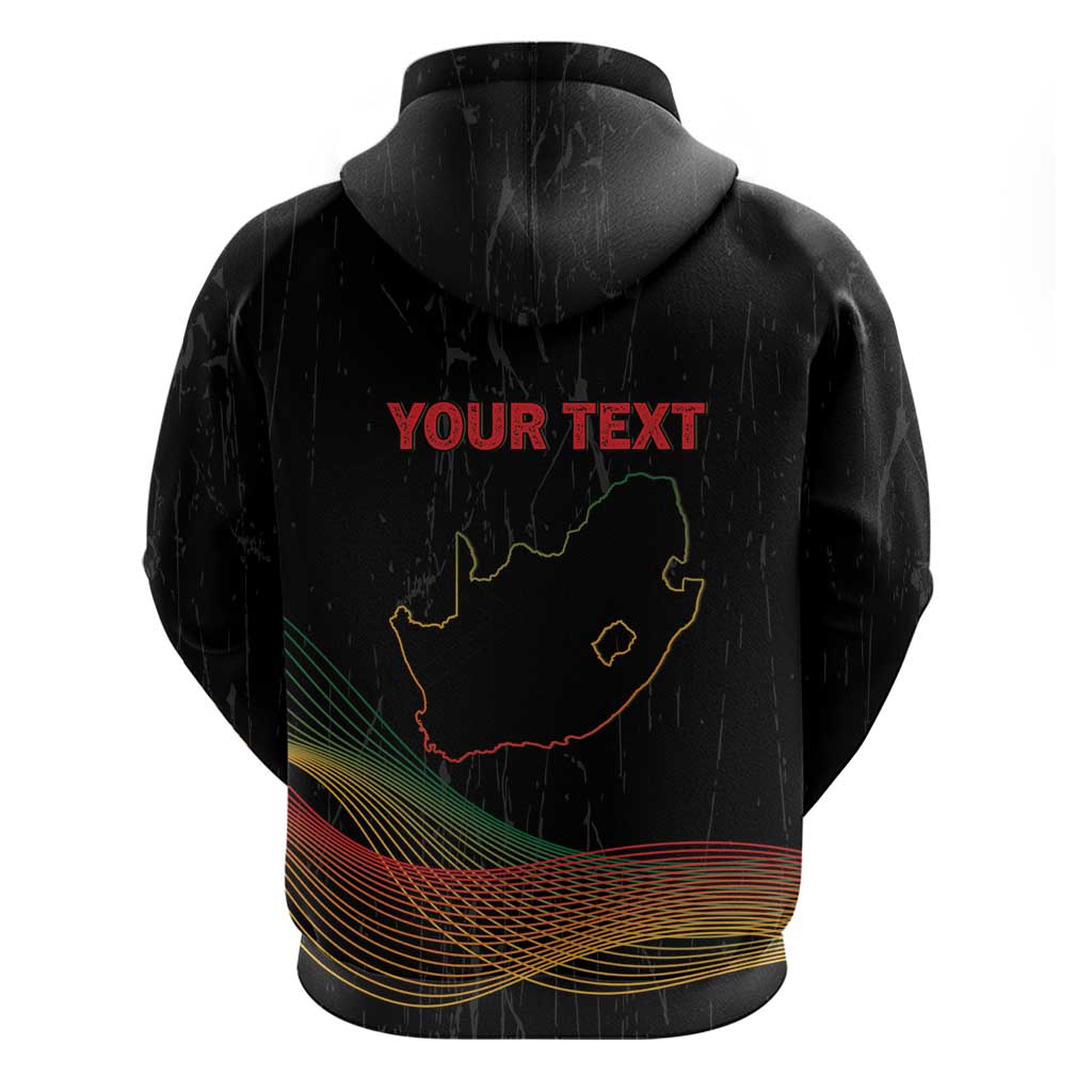 Personalized South Africa Black History Month Zip Hoodie Live It Learn It Make It - Wonder Print Shop