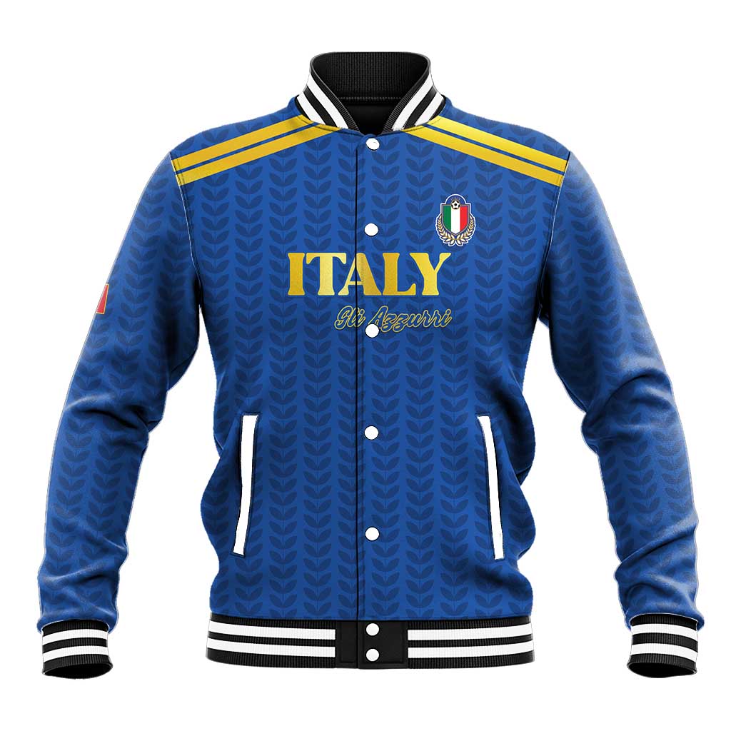 Custom Italy Football 2026 Baseball Jacket Road To Champions - Wonder Print Shop