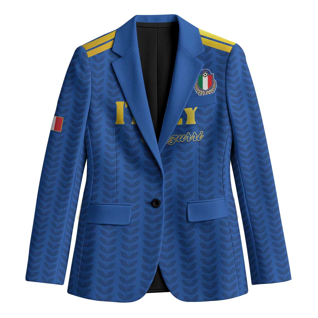 Custom Italy Football 2026 Blazer Road To Champions - Wonder Print Shop