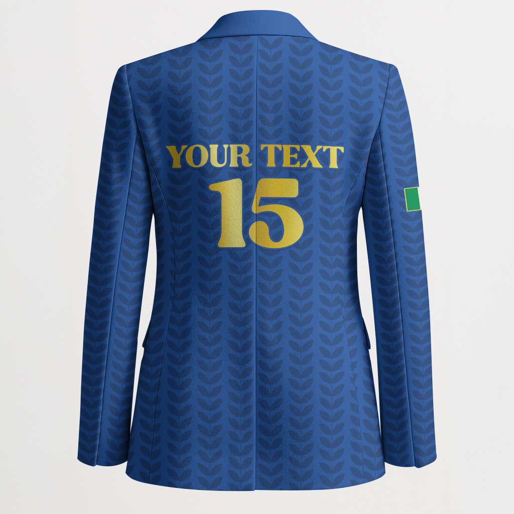 Custom Italy Football 2026 Blazer Road To Champions - Wonder Print Shop