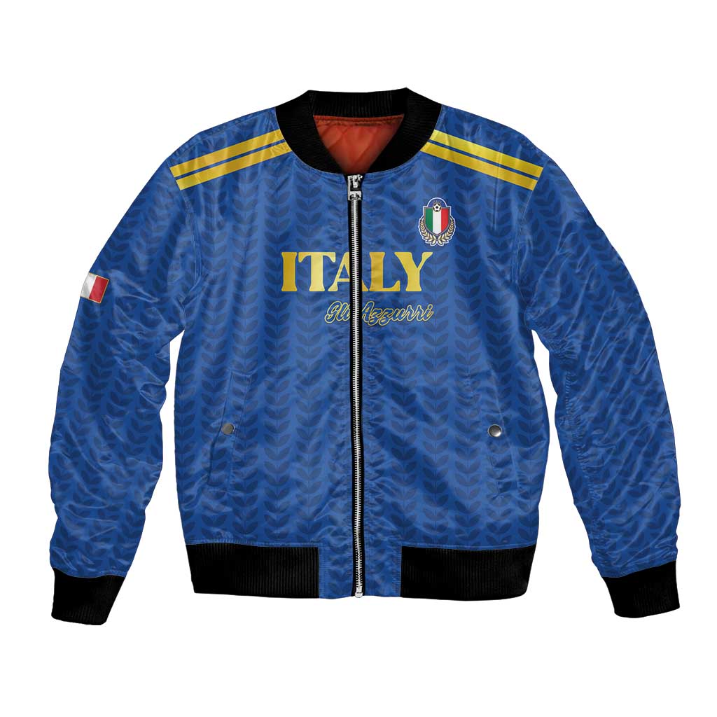 Custom Italy Football 2026 Bomber Jacket Road To Champions - Wonder Print Shop