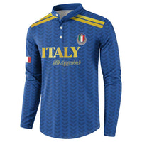 Custom Italy Football 2026 Button Sweatshirt Road To Champions - Wonder Print Shop