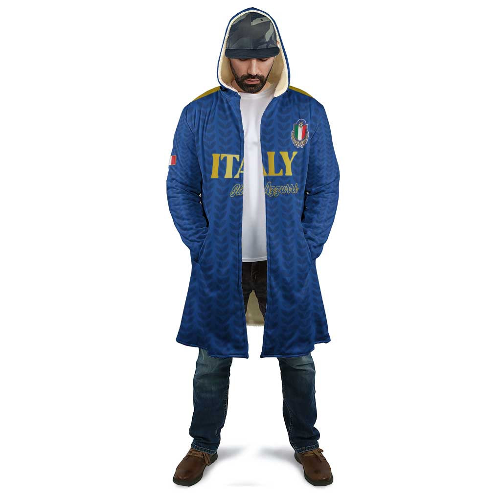 Custom Italy Football 2026 Cloak Road To Champions - Wonder Print Shop