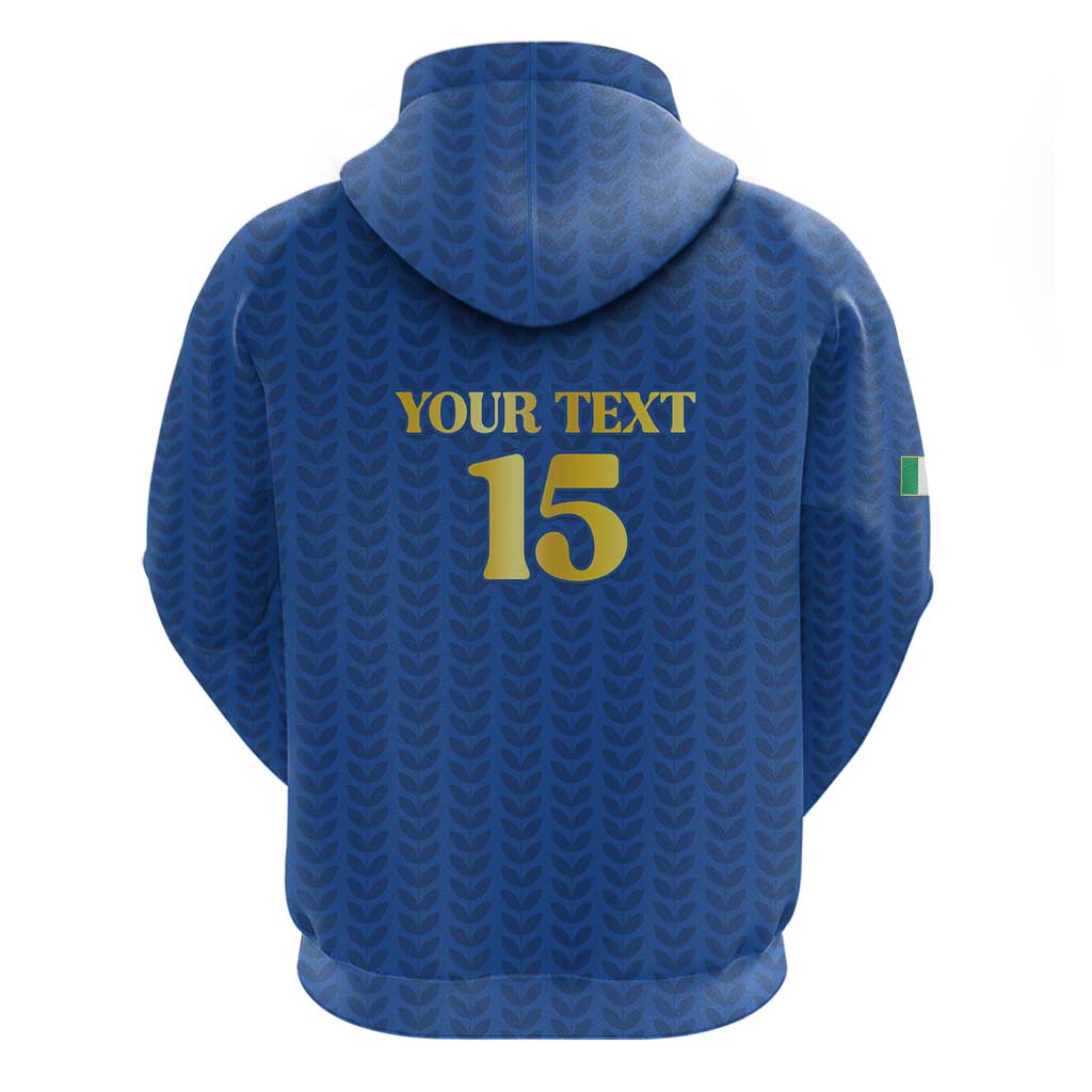 Custom Italy Football 2026 Hoodie Road To Champions - Wonder Print Shop