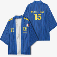 Custom Italy Football 2026 Kimono Road To Champions - Wonder Print Shop