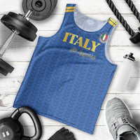 Custom Italy Football 2026 Men Tank Top Road To Champions - Wonder Print Shop
