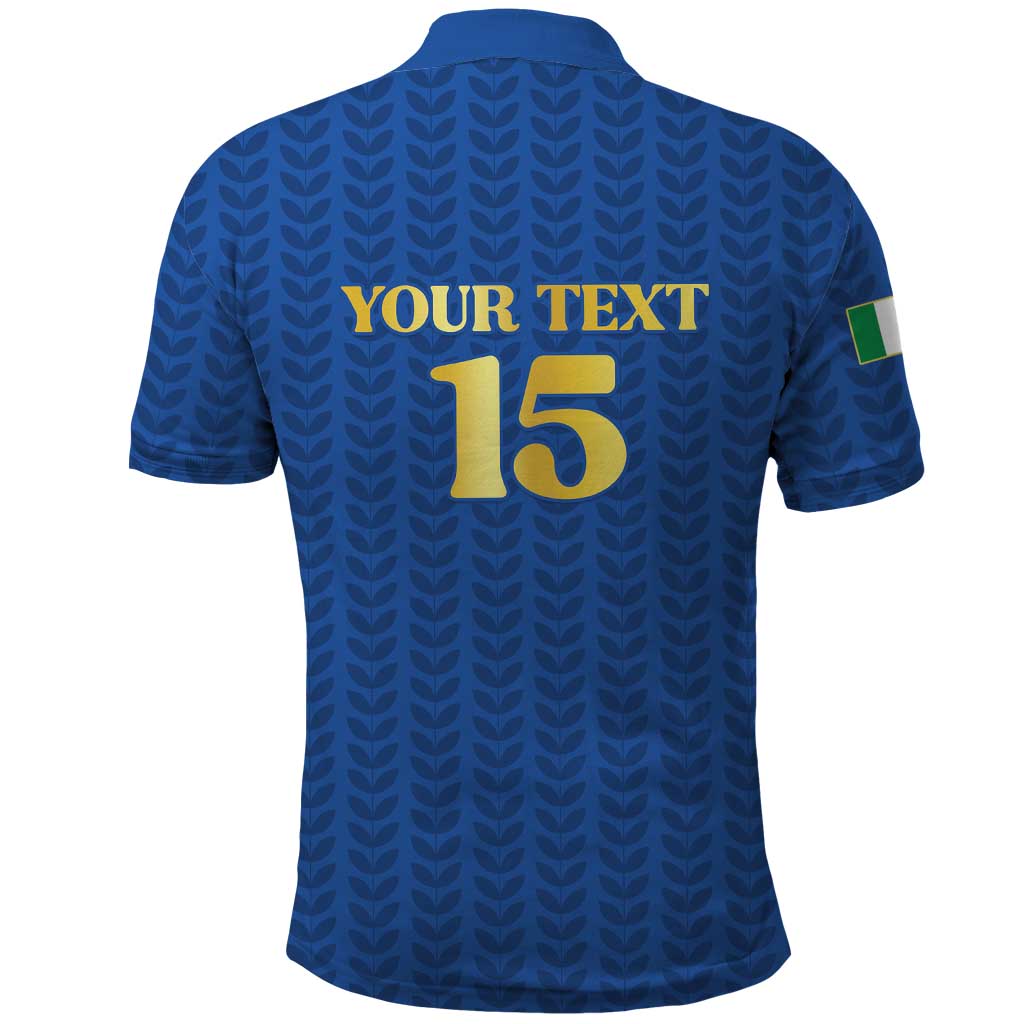 Custom Italy Football 2026 Polo Shirt Road To Champions - Wonder Print Shop