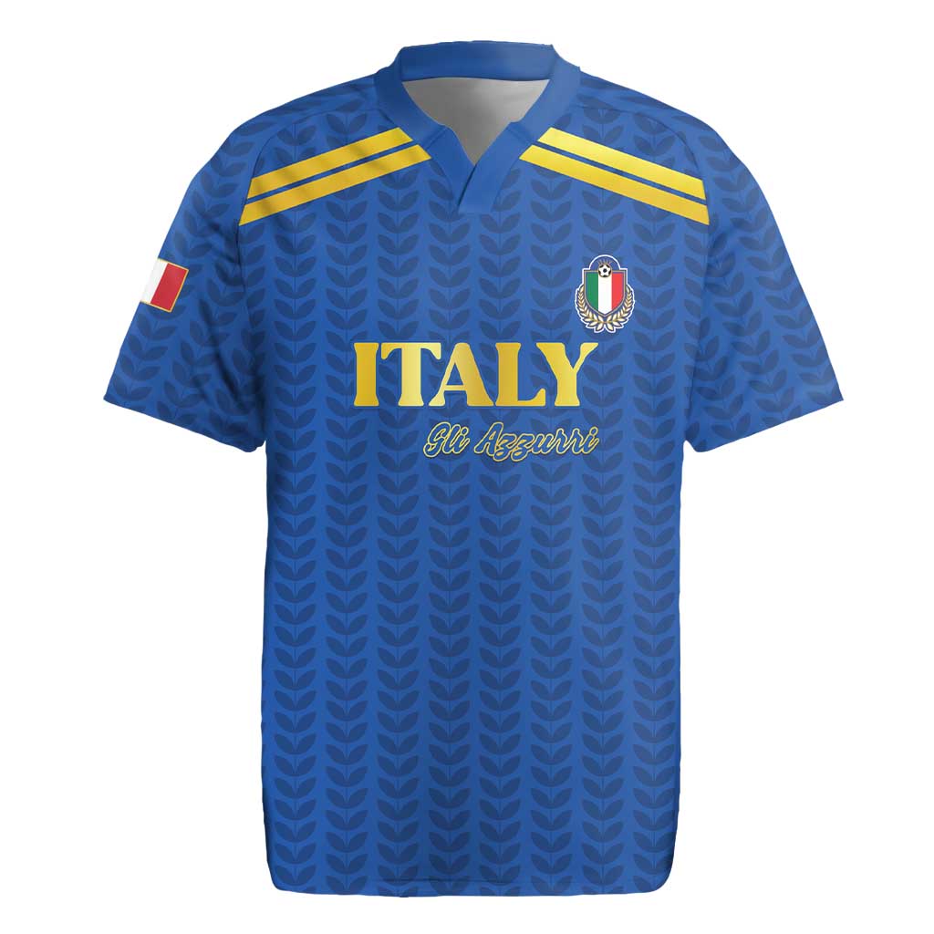 Custom Italy Football 2026 Rugby Jersey Road To Champions - Wonder Print Shop