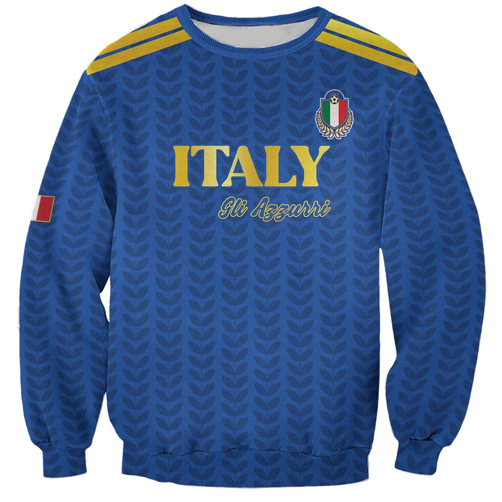 Custom Italy Football 2026 Sweatshirt Road To Champions - Wonder Print Shop