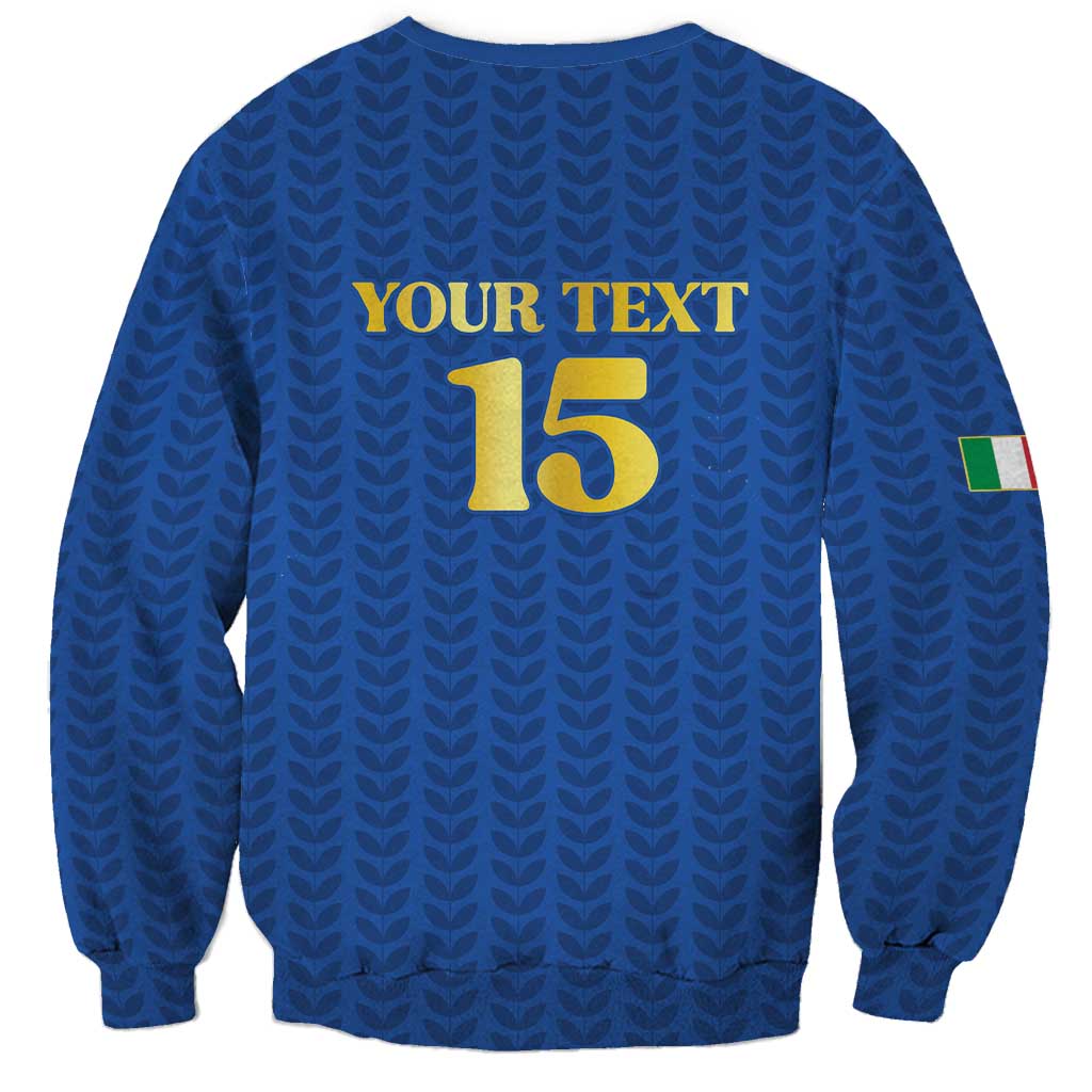 Custom Italy Football 2026 Sweatshirt Road To Champions - Wonder Print Shop