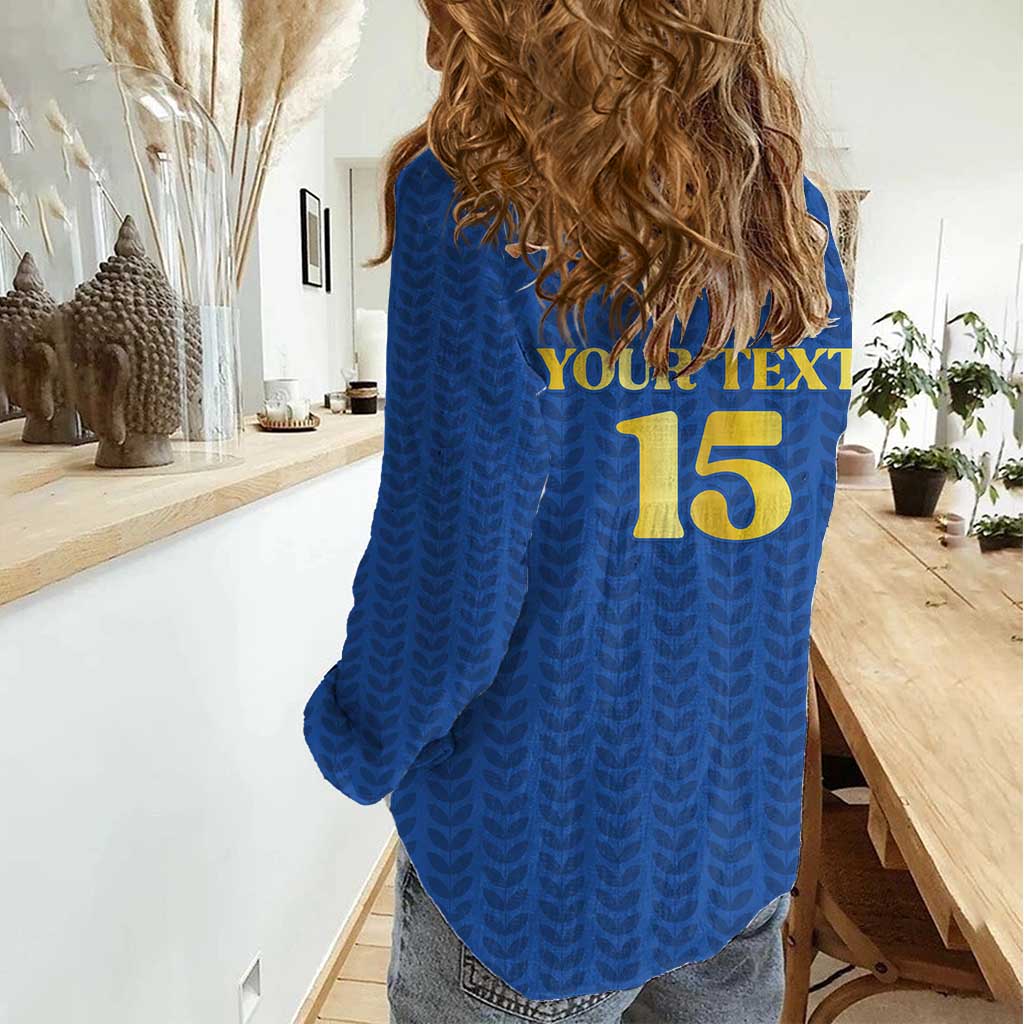 Custom Italy Football 2026 Women Casual Shirt Road To Champions - Wonder Print Shop