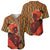 African-American Mother's Day Baseball Jersey Black Mom And Son Kente Pattern