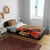 African-American Mother's Day Bedding Set Black Mom And Son Kente Pattern