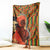 African-American Mother's Day Blanket Black Mom And Son Kente Pattern
