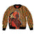 African-American Mother's Day Bomber Jacket Black Mom And Son Kente Pattern