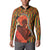 African-American Mother's Day Button Sweatshirt Black Mom And Son Kente Pattern