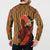 African-American Mother's Day Button Sweatshirt Black Mom And Son Kente Pattern