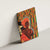 African-American Mother's Day Canvas Wall Art Black Mom And Son Kente Pattern
