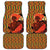 African-American Mother's Day Car Mats Black Mom And Son Kente Pattern