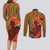 African-American Mother's Day Couples Matching Long Sleeve Bodycon Dress and Long Sleeve Button Shirt Black Mom And Son Kente Pattern