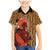 African-American Mother's Day Family Matching Mermaid Dress and Hawaiian Shirt Black Mom And Son Kente Pattern