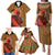 African-American Mother's Day Family Matching Puletasi and Hawaiian Shirt Black Mom And Son Kente Pattern