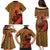 African-American Mother's Day Family Matching Puletasi and Hawaiian Shirt Black Mom And Son Kente Pattern