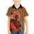 African-American Mother's Day Family Matching Short Sleeve Bodycon Dress and Hawaiian Shirt Black Mom And Son Kente Pattern