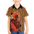 African-American Mother's Day Family Matching Summer Maxi Dress and Hawaiian Shirt Black Mom And Son Kente Pattern