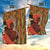African-American Mother's Day Garden Flag Black Mom And Son Kente Pattern