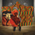 African-American Mother's Day Hooded Blanket Black Mom And Son Kente Pattern