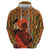 African-American Mother's Day Hoodie Black Mom And Son Kente Pattern