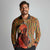 African-American Mother's Day Long Sleeve Polo Shirt Black Mom And Son Kente Pattern