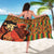 African-American Mother's Day Sarong Black Mom And Son Kente Pattern