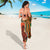 African-American Mother's Day Sarong Black Mom And Son Kente Pattern