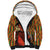 African-American Mother's Day Sherpa Hoodie Black Mom And Son Kente Pattern