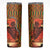 African-American Mother's Day Skinny Tumbler Black Mom And Son Kente Pattern