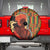 African-American Mother's Day Spare Tire Cover Black Mom And Son Kente Pattern