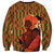 African-American Mother's Day Sweatshirt Black Mom And Son Kente Pattern
