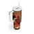 African-American Mother's Day Tumbler With Handle Black Mom And Son Kente Pattern