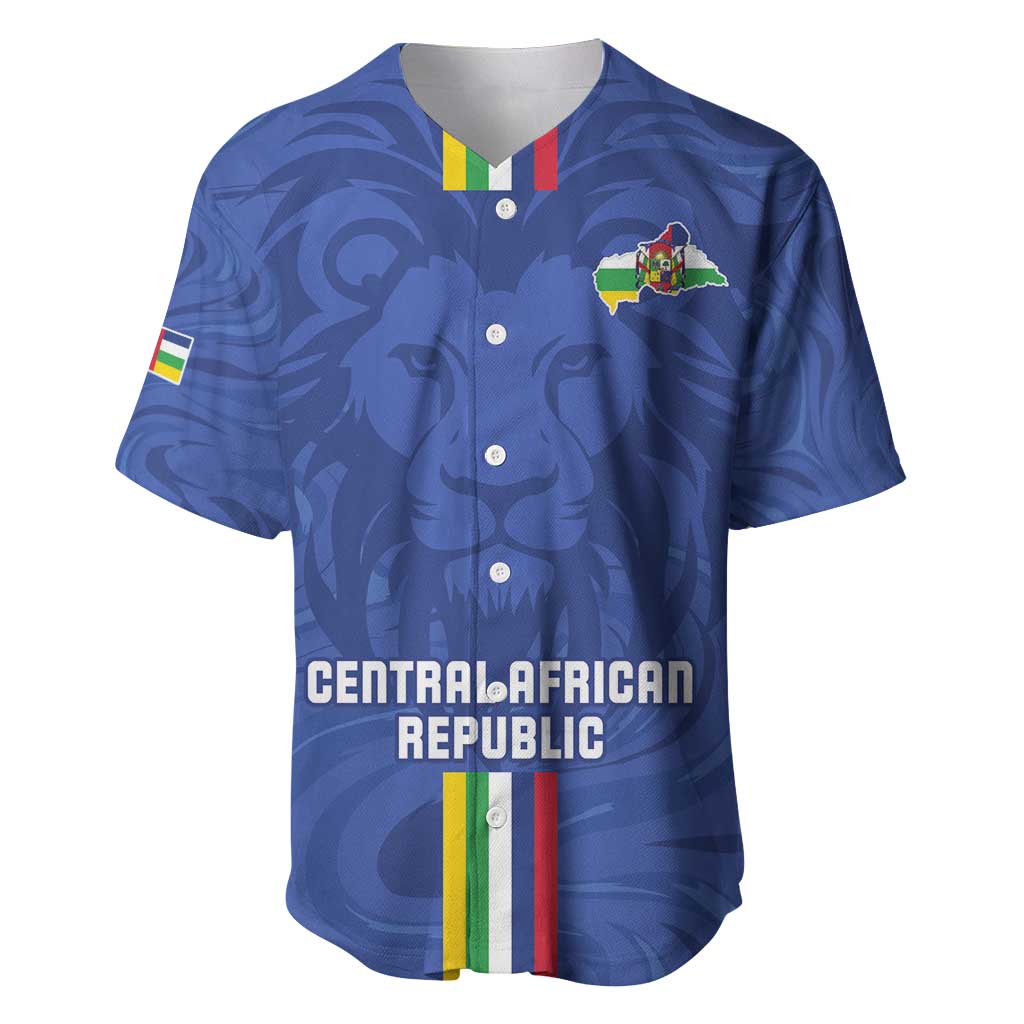 Custom Central African Republic Football Baseball Jersey Go Les Fauves Go