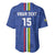Custom Central African Republic Football Baseball Jersey Go Les Fauves Go