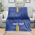 Custom Central African Republic Football Blanket Go Les Fauves Go