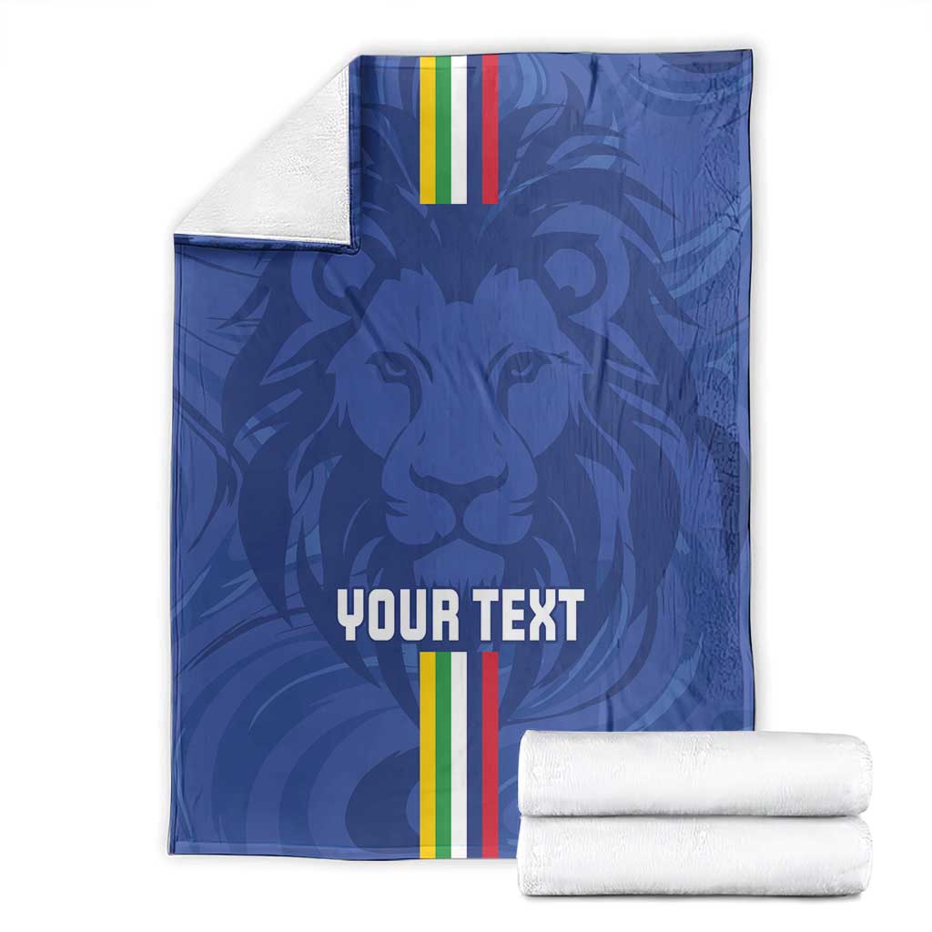 Custom Central African Republic Football Blanket Go Les Fauves Go