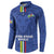 Custom Central African Republic Football Button Sweatshirt Go Les Fauves Go